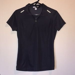 New w/o Tags Port Authority Ladies 1/4 Zip Polo